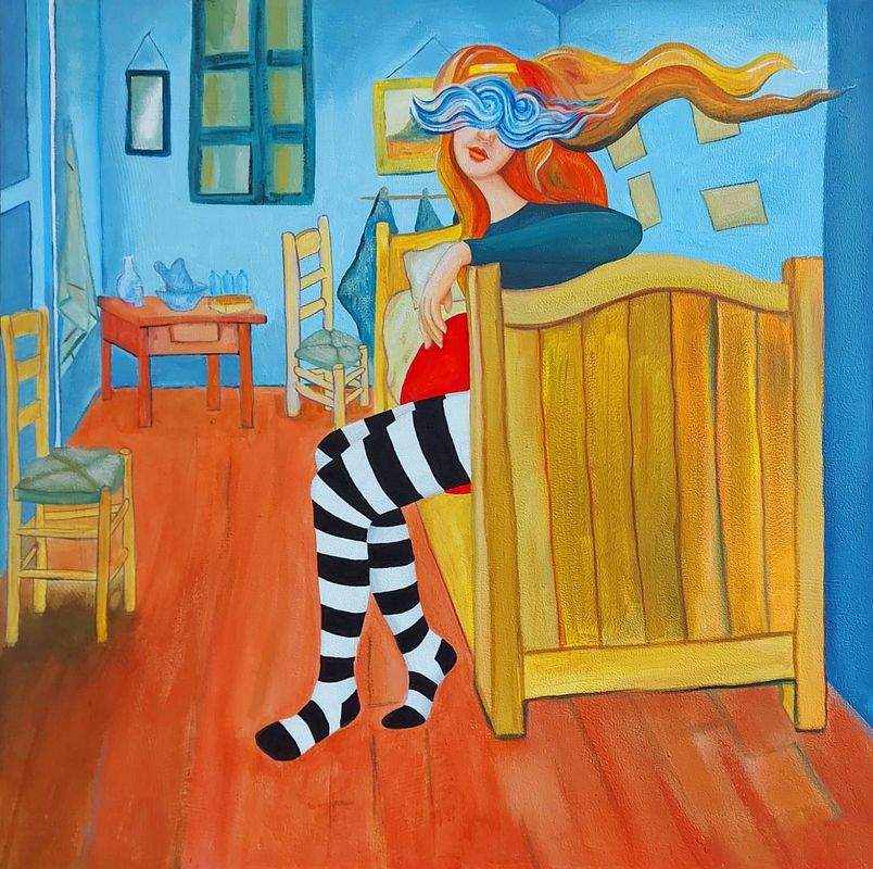 Alma Libre — Painting · Expressive brushwork