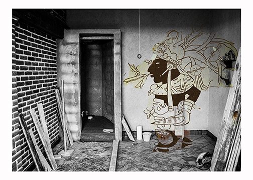 Photograph from Valeria Contreras’s México series titled Obra Negra.