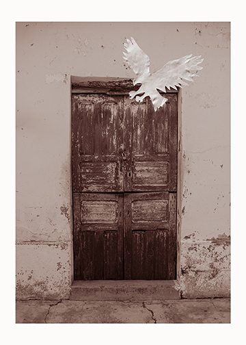 Photograph from Valeria Contreras’s México series titled Puerta del Águila.