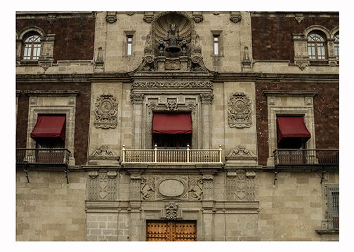 Photograph from Valeria Contreras’s México series titled Palacio Nacional.