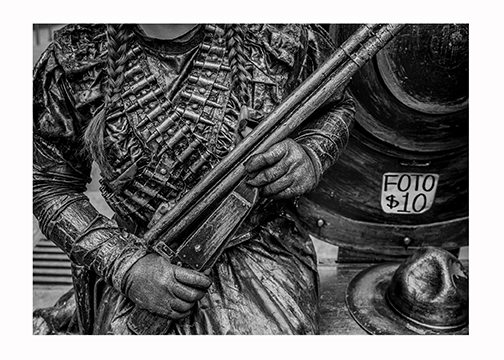 Photograph from Valeria Contreras’s México series titled Viva México I.