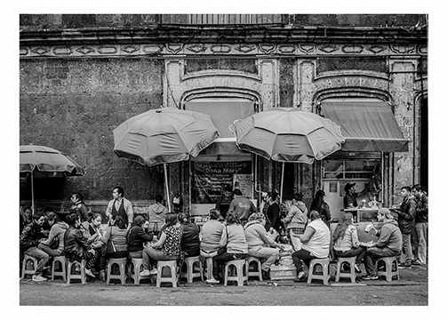 Photograph from Valeria Contreras’s México series titled Taquería.