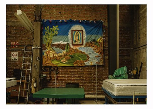 Photograph from Valeria Contreras’s México series titled Virgen.