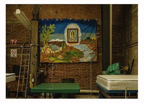 Photograph from Valeria Contreras’s México series titled Virgen.